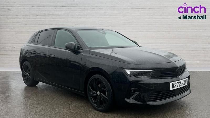 Used Vauxhall Astra GS Line 130 HP (95 kW) 2022 Black