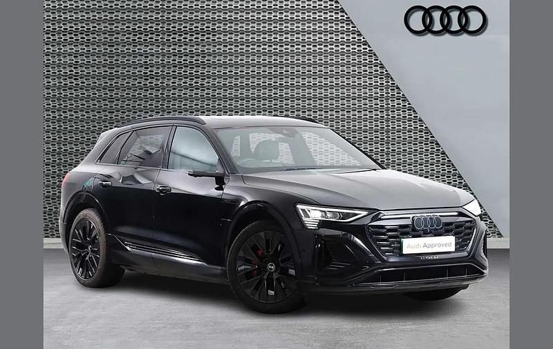 Used Audi Q8 e-tron Advanced 300 kW (408 HP) 2023 Black SUV