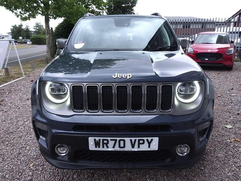 Blue Used 2020 Jeep Renegade Limited SUV | £15,990 (Fair price) - Image 1/4