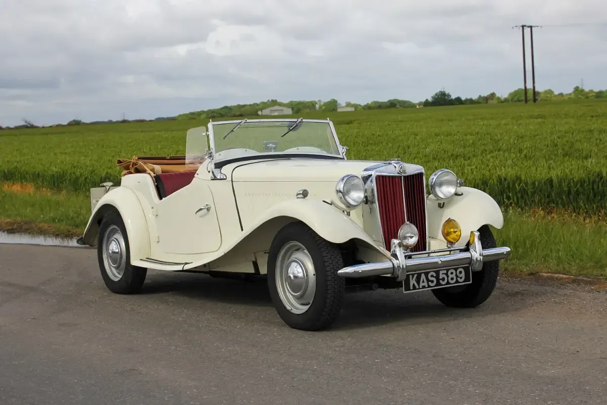 Used MG TD 2002 White