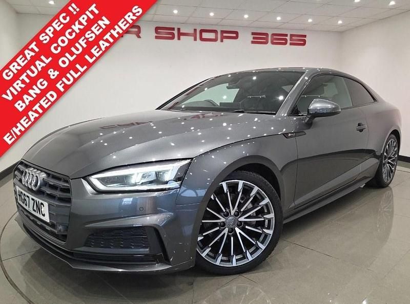 Grey Used 2017 Audi A5 S-Line Coupe | £16,490 (A bit pricey) - Image 1/4