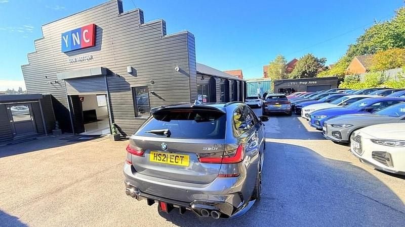 Grey Used 2021 BMW 330 M Sport Estate | £27,991 (A bit pricey) - Image 1/4