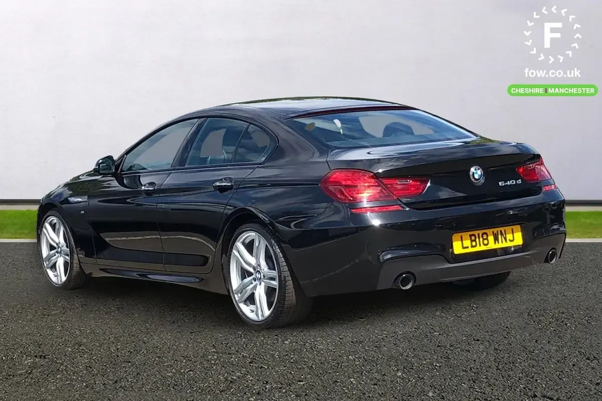 Used BMW 640 M Sport 313 HP (230 kW) 2017 Black Coupe