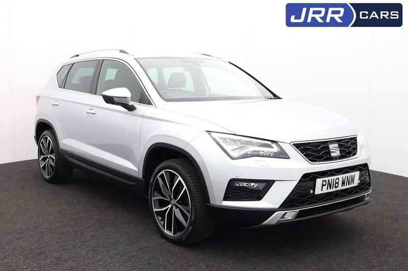Used Seat Ateca XCELLENCE 150 HP (110 kW) 2018 Silver SUV