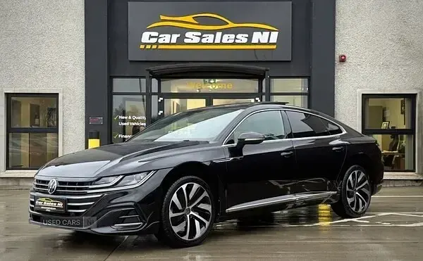Used VW Arteon R-line 188 HP (138 kW) 2022 Black Hatchback