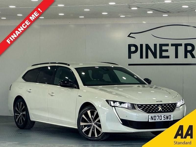 Used Peugeot 508 SW GT-line 130 HP (95 kW) 2020 White Estate
