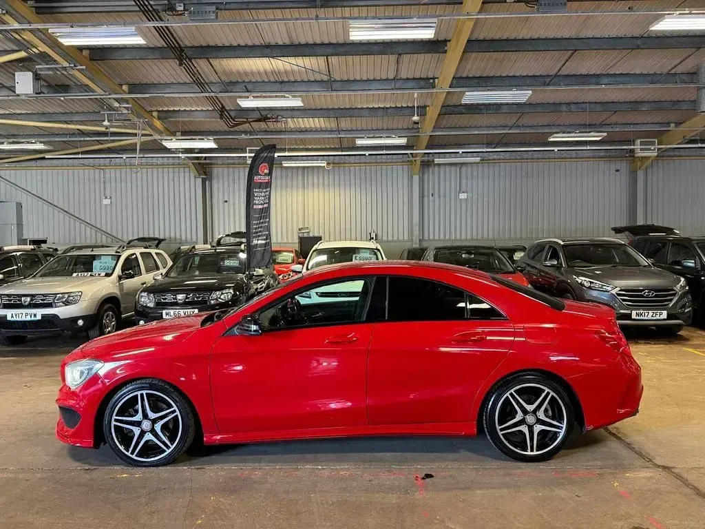 Used Mercedes CLA220 AMG 170 HP (125 kW) 2013 Red Sedan