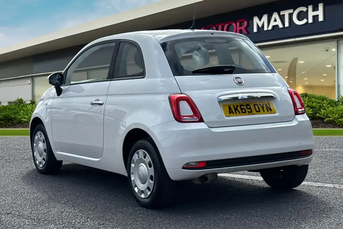 Used Fiat 500 Pop 2019 White Hatchback