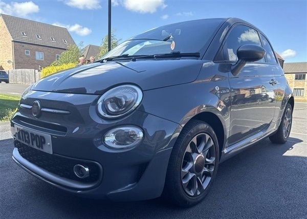 Grey Used 2018 Fiat 500 S Hatchback | £7,495 (A bit pricey) - Image 1/1