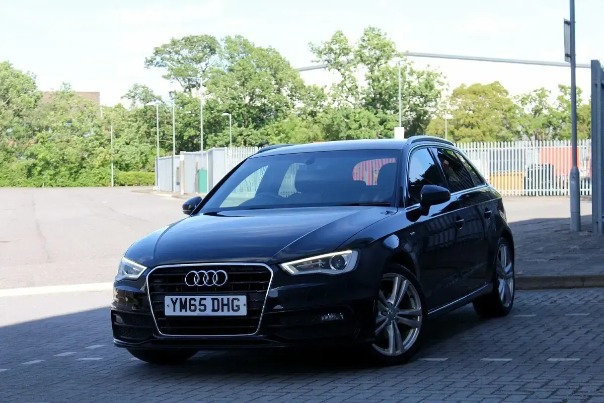 Used Audi A3 Sportback S-Line 2016 Black Hatchback