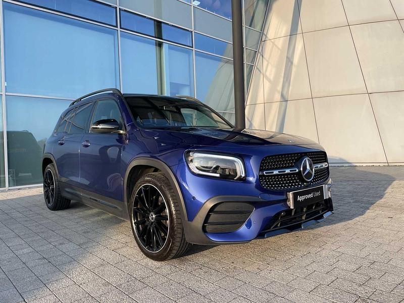 Used Mercedes GLB200 AMG Line Premium Plus 163 HP (119 kW) 2024 Blue SUV