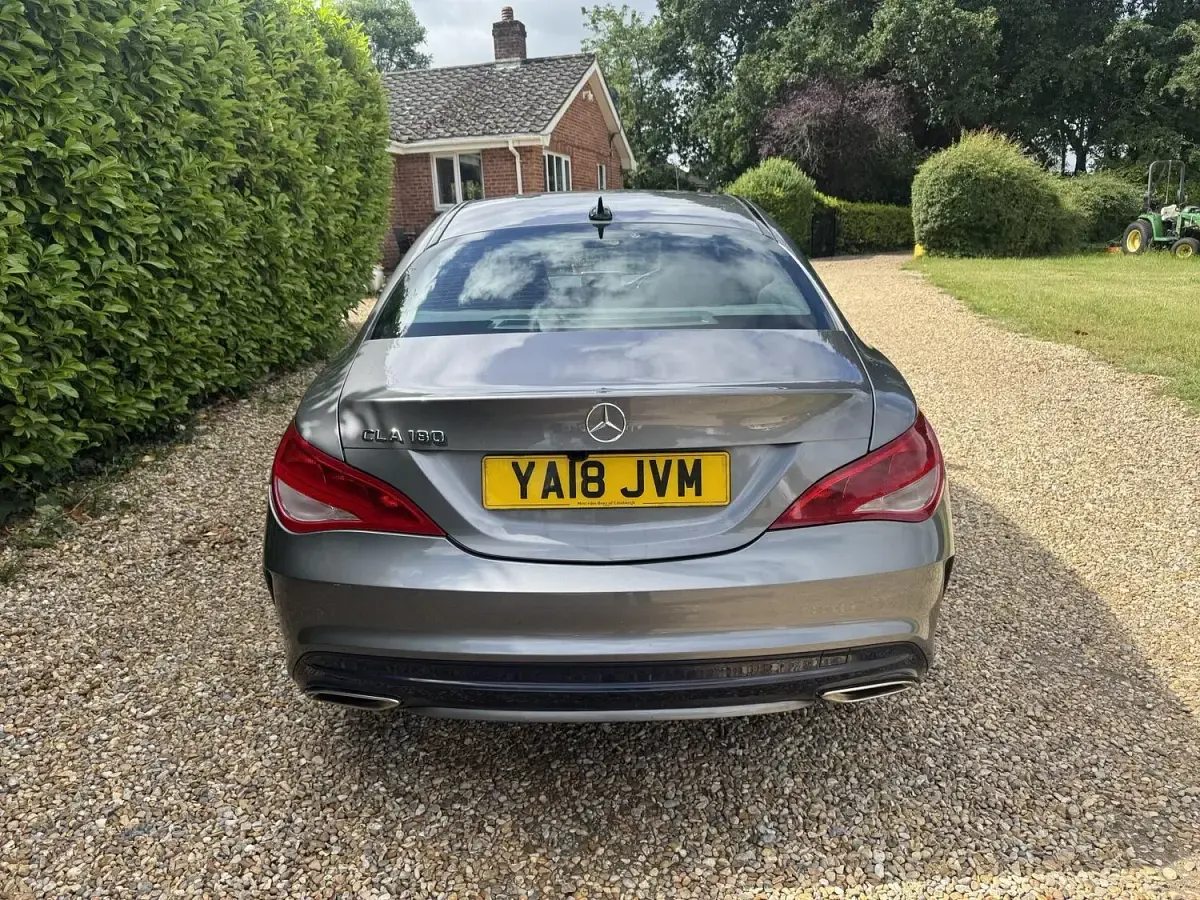Used Mercedes CLA180 AMG line 2018 Grey Sedan
