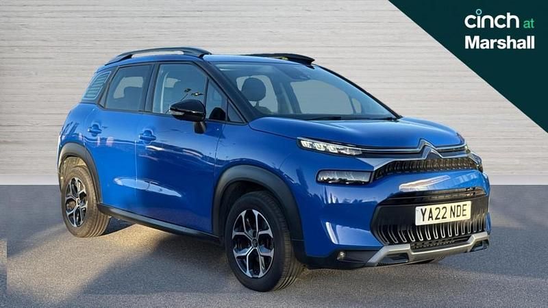 Blue Used 2022 Citroën C3 Aircross Shine SUV | £9,986 (Good price) - Image 1/4