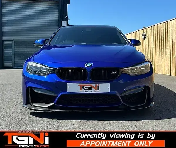 Used BMW M4 Competition Edition 2018 Blue Coupe