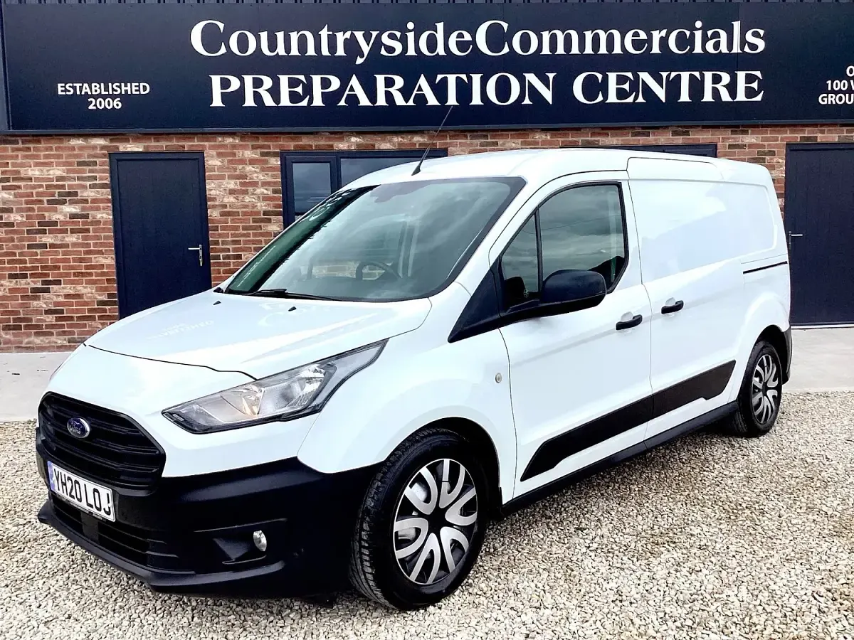 Used Ford Transit Connect 100 HP (73 kW) 2020 White MPV