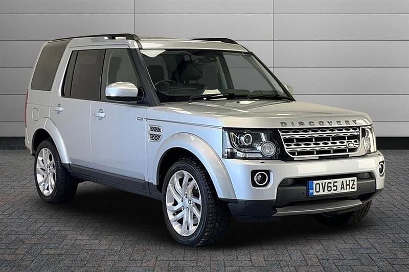 Silver Used 2015 Land Rover Discovery 4 HSE SUV | £19,999 (Expensive) - Image 1/2