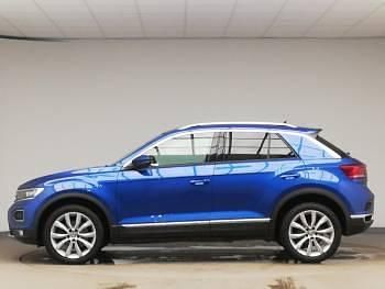 Used VW T-Roc SEL 150 HP (110 kW) 2018 Blue SUV