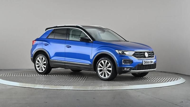 Blue Used 2018 VW T-Roc SEL SUV | £15,998 (Fair price) - Image 1/4