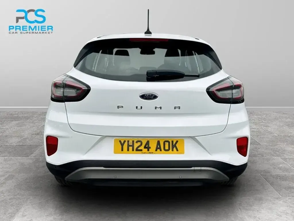 Used Ford Puma Titanium 125 HP (91 kW) 2024 Frozen white (premium paint) SUV