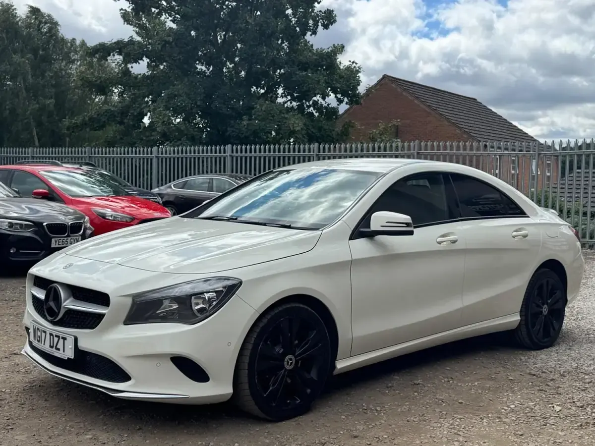 Used Mercedes CLA180 2017 White Coupe