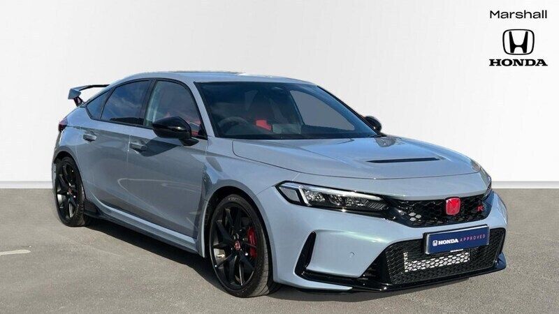 Solid sonic grey Used 2025 Honda Civic Type R Hatchback | £46,510 (Fair price) - Image 1/4