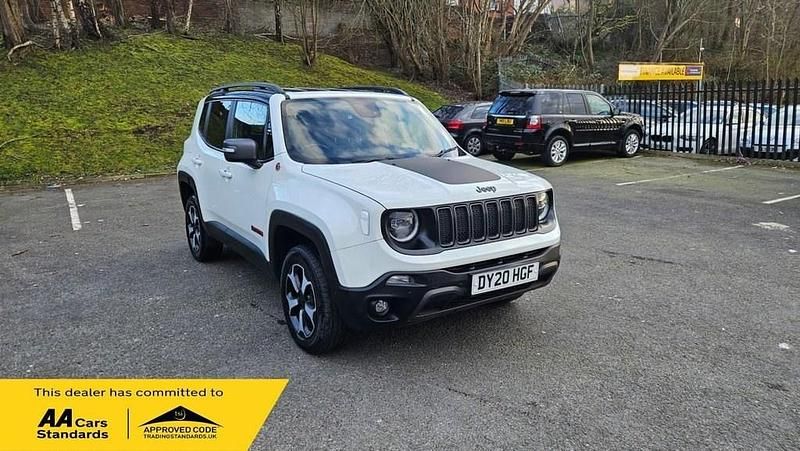 Used Jeep Renegade Trailhawk 170 HP (125 kW) 2020 White SUV