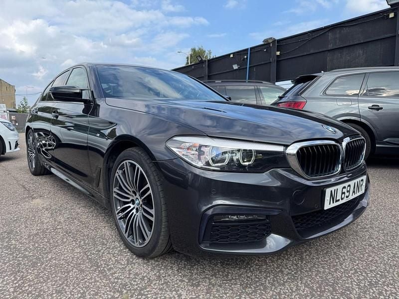 Grey Used 2019 BMW 520 M Sport Sedan | £17,299 (Fair price) - Image 1/4