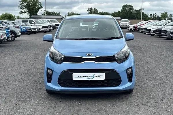 Used Kia Picanto 66 HP (48 kW) 2018 Blue Hatchback