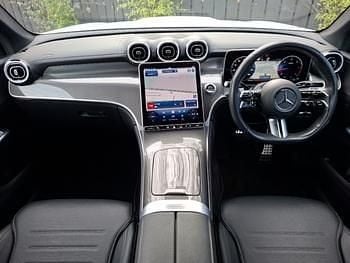 Used Mercedes GLC220 AMG Line Premium 197 HP (144 kW) 2023 White SUV