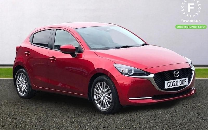 Begagnad Mazda 2 Inclusive 90 HK (66 kW) 2020 Röd Halvkombi