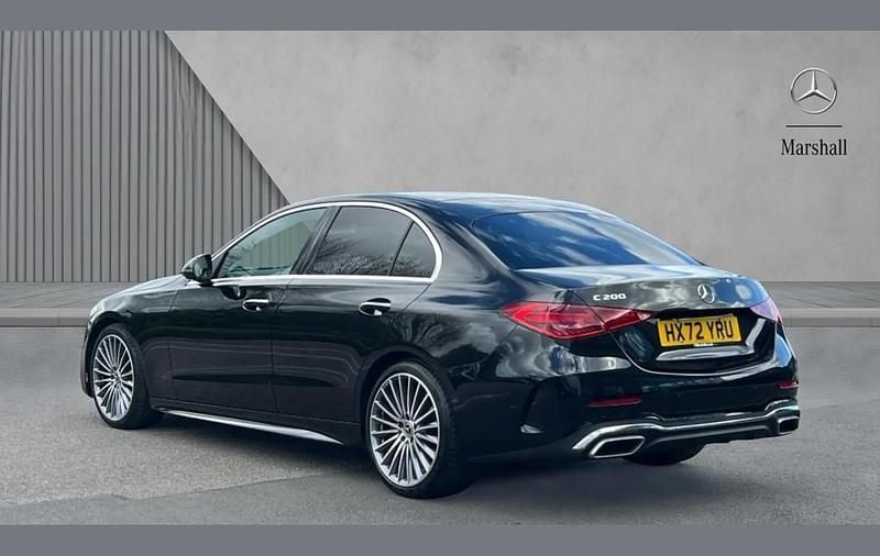 Used Mercedes C200 AMG Line Premium 200 HP (147 kW) 2022 Black Sedan
