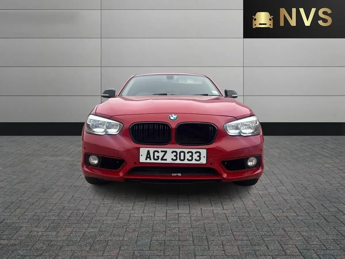 Used BMW 116 Sport Line 2015 Red Hatchback