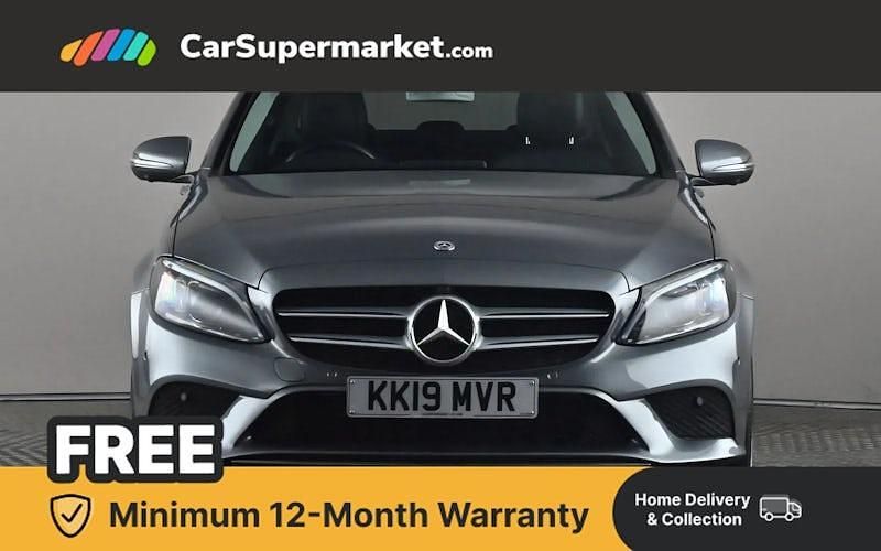 Used Mercedes C200 Premium Plus 184 HP (135 kW) 2019 Grey Sedan