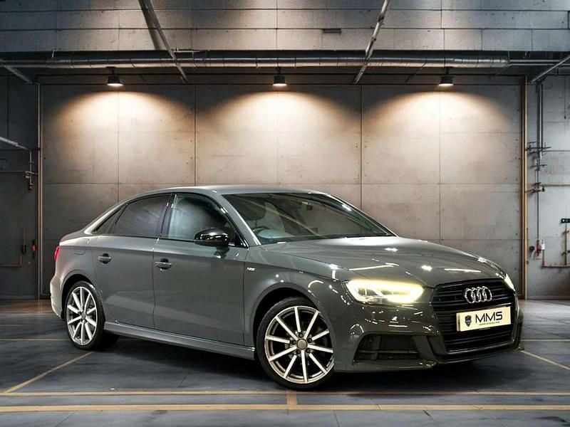 Grey Used 2018 Audi A3 Black Edition Sedan | £12,495 (Fair price) - Image 1/4