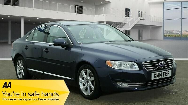 Blue Used 2014 Volvo S80 SE Sedan | £4,495 - Image 1/3