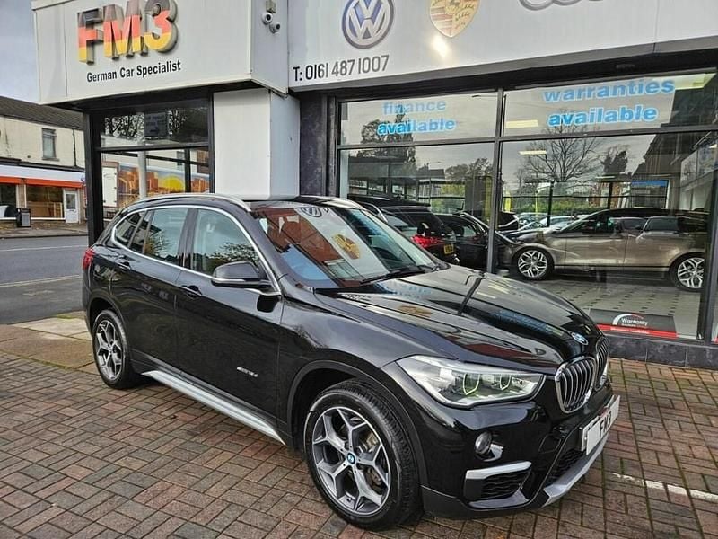 Black Used 2017 BMW X1 xLine SUV | £11,495 (Fair price) - Image 1/4