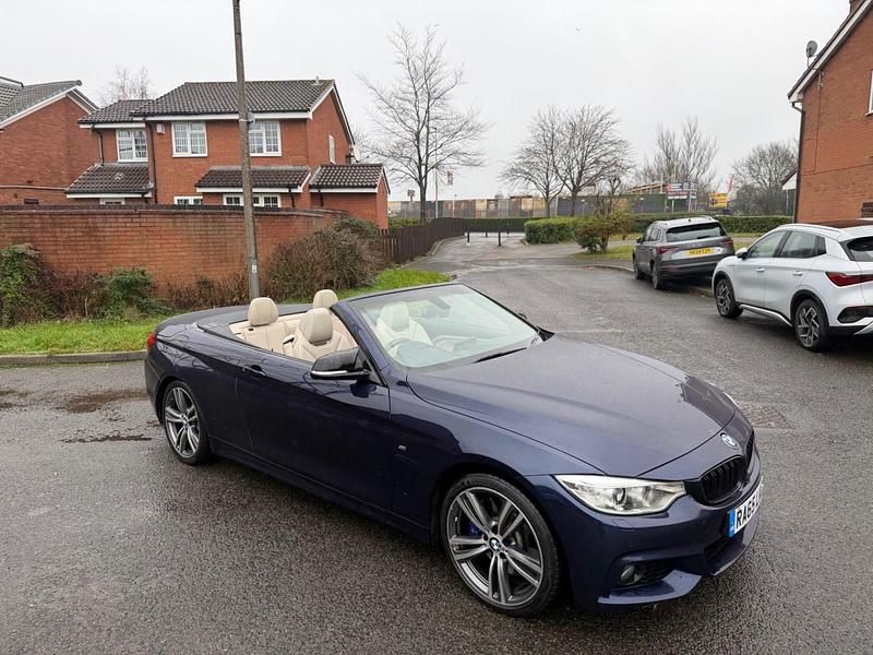 Used BMW 430 Cabriolet M Sport 2015 Blue Cabriolet