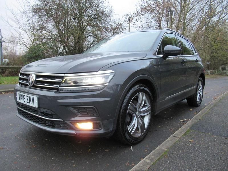 Grey Used 2018 VW Tiguan SEL SUV | £15,495 (Good price) - Image 1/4