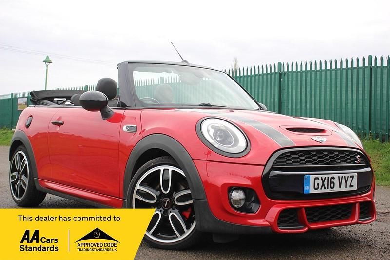 Used Mini Cooper S Cabriolet 2016 Red Cabriolet