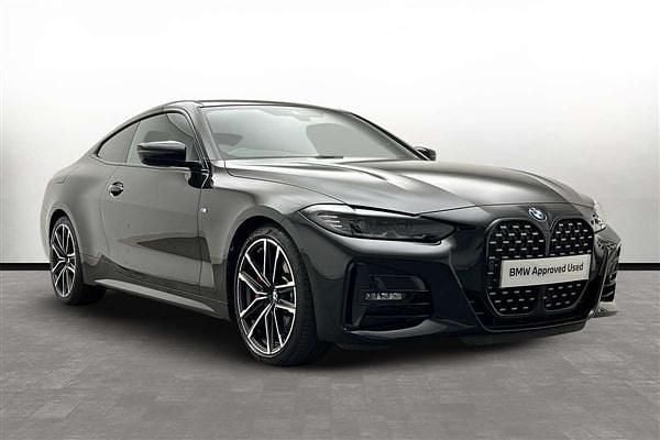 Black Used 2022 BMW 420 M Sport Coupe | £25,750 (Super price) - Image 1/3