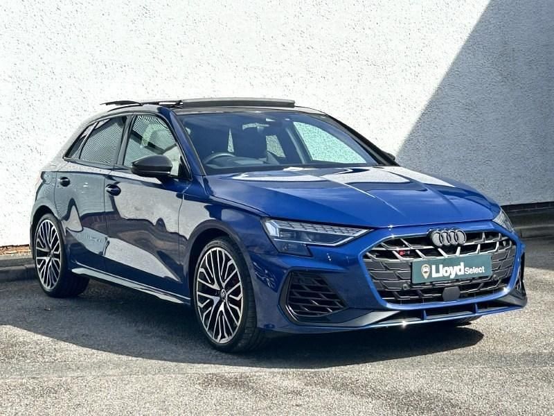 Used Audi S3 Sportback Advanced 333 HP (244 kW) 2025 Blue Hatchback