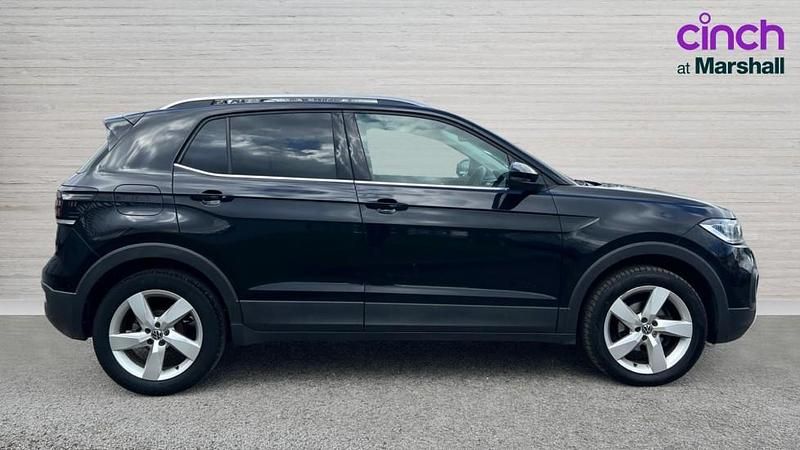 Used VW T-Cross SEL 110 HP (80 kW) 2021 Black SUV