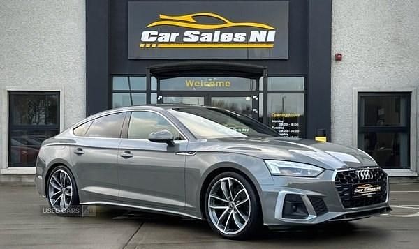 Used Audi A5 S-Line 161 HP (118 kW) 2022 Grey Coupe