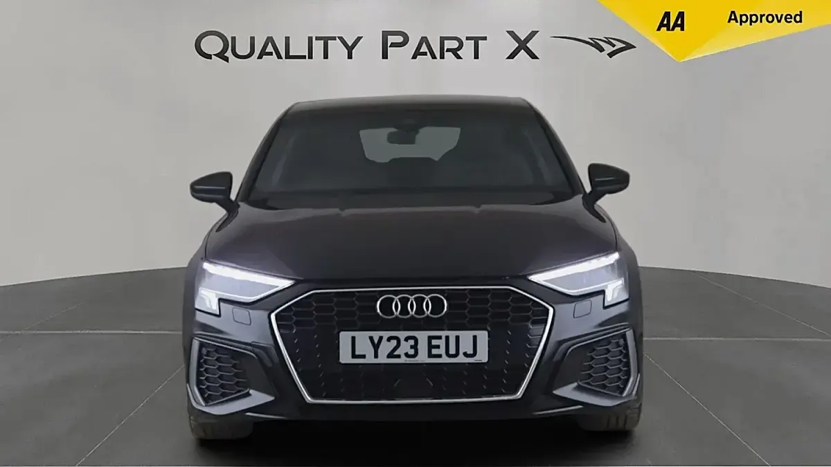 Used Audi A3 Sportback S-Line 110 HP (80 kW) 2023 Black Hatchback