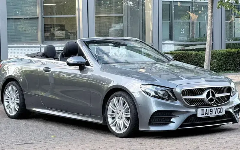 Used Mercedes E220 AMG line 194 HP (142 kW) 2019 Cabriolet