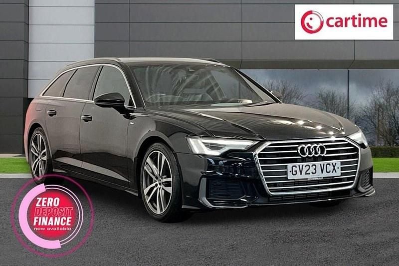Used Audi A6 S-Line 204 HP (150 kW) 2023 Black Estate