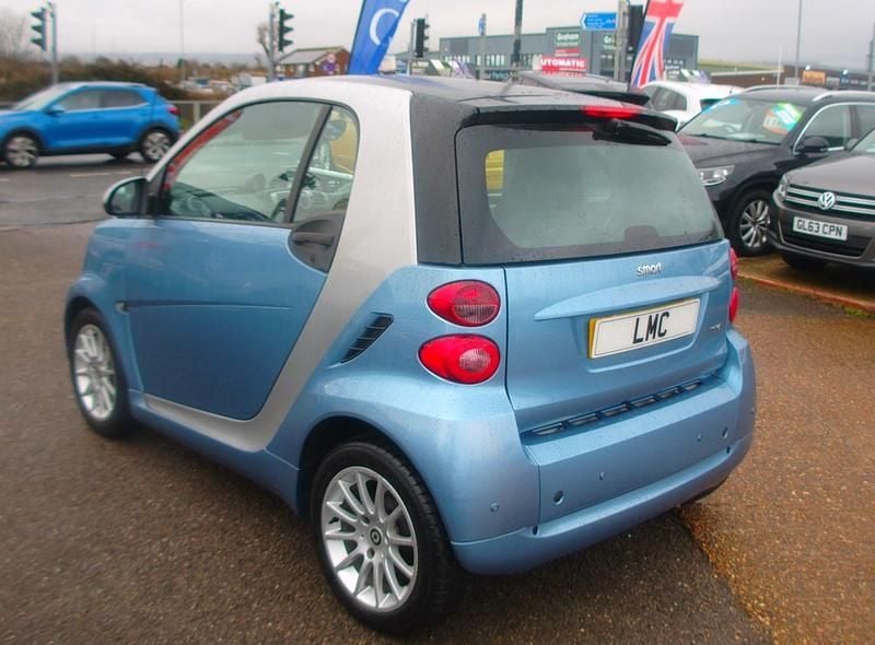 Used Smart ForTwo Coupé Passion 71 HP (52 kW) 2012 Silver Coupe
