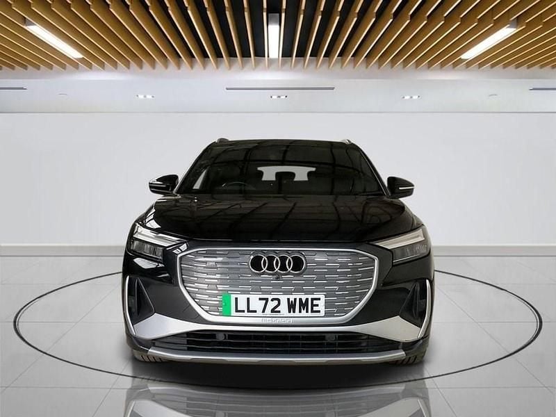 Used Audi Q4 e-tron S-Line 150 kW (204 HP) 2022 Black SUV