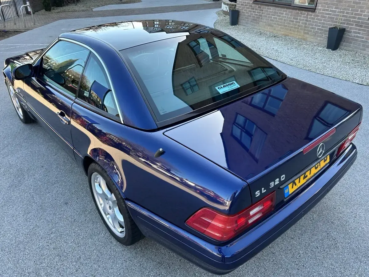 Used Mercedes SL320 Edition 2000 Blue Cabriolet