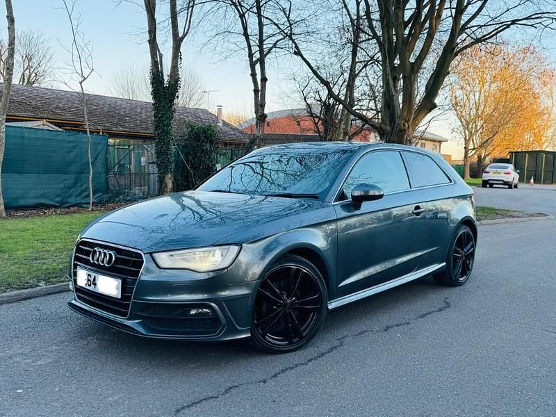 Used Audi A3 S-Line 2014 Grey Hatchback